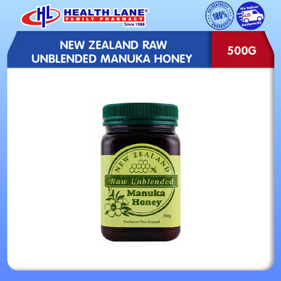 NEW ZEALAND RAW UNBLENDED MANUKA HONEY (500G)